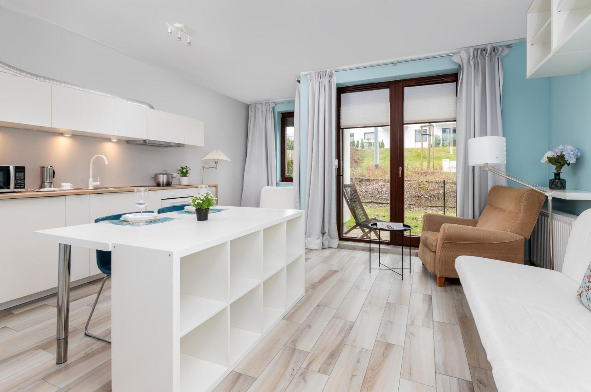 Pastel Lawendowe Wzgorze Studio With Balcony And Parking By Noclegi Renters Γκντανσκ Εξωτερικό φωτογραφία
