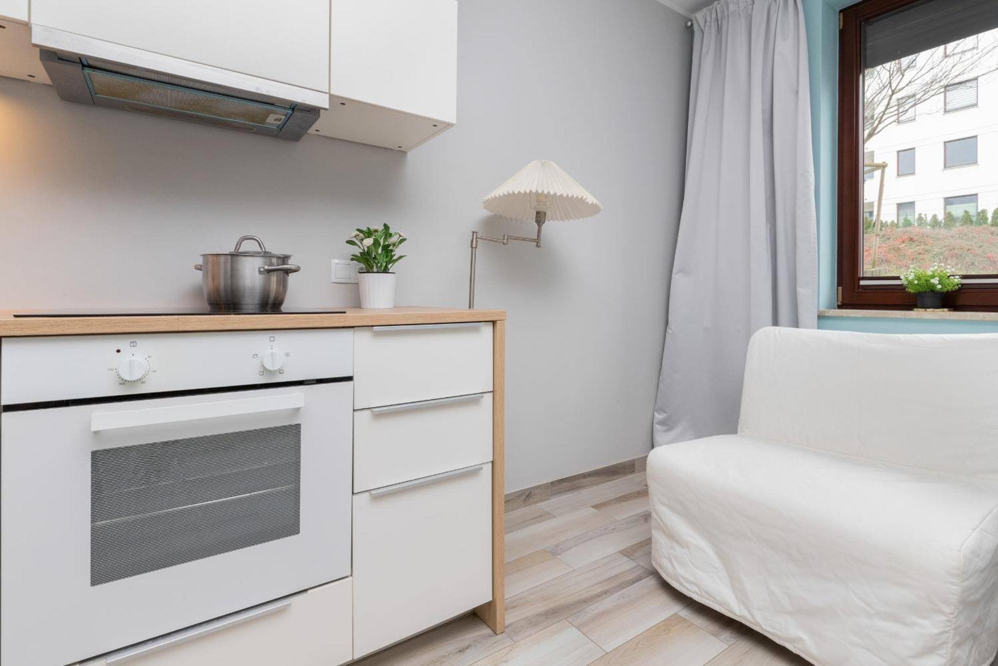 Pastel Lawendowe Wzgorze Studio With Balcony And Parking By Noclegi Renters Γκντανσκ Εξωτερικό φωτογραφία